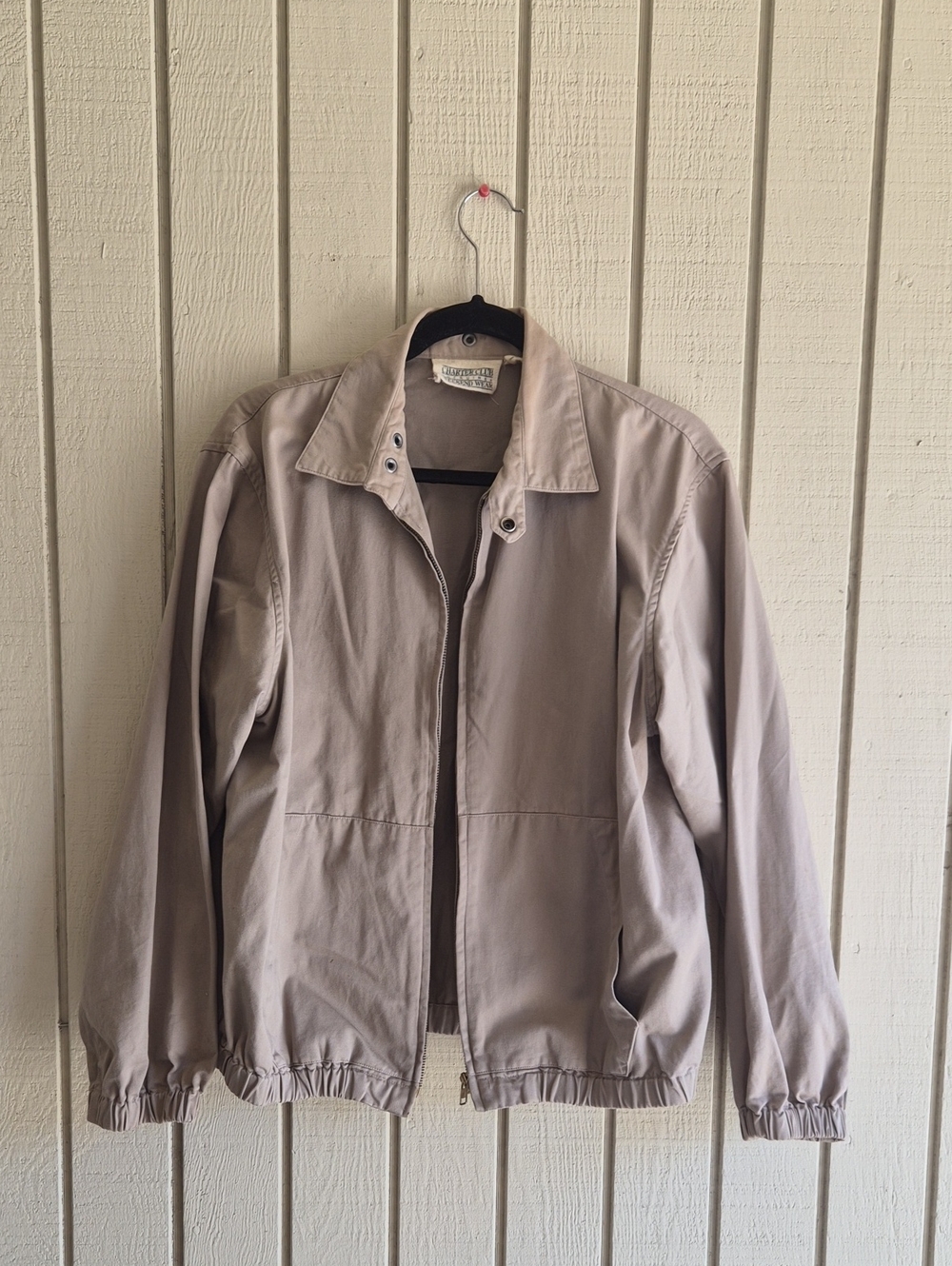 Vintage Charter Club Kakaki Bomber Style Jacket